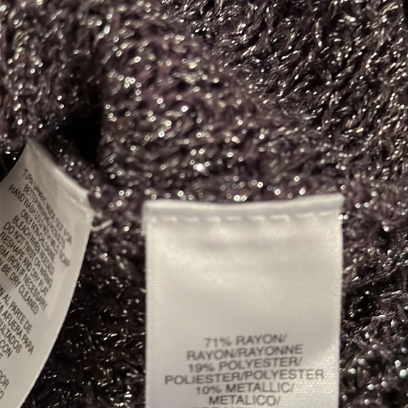 Jones New York Signature Metallic Sweater - Like New - Picture 7 of 7